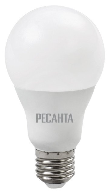 Лампа светодиодная РЕСАНТА LL-R-A65-15W-230-3K-E27 в Дзержинске